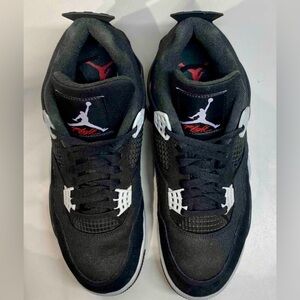 Jordan 4 Retro Black Canvas